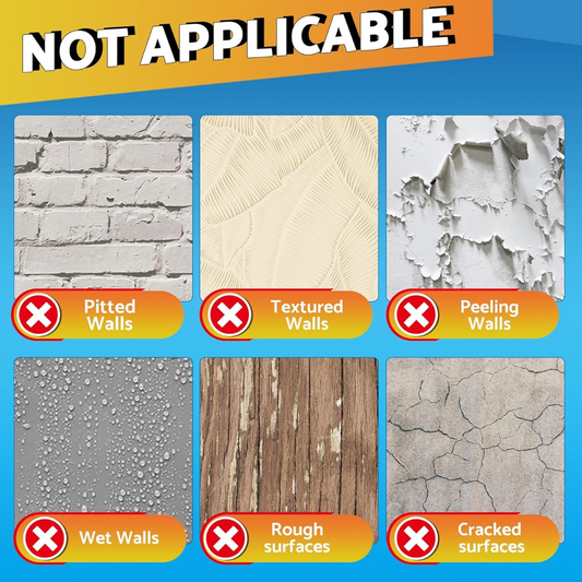 Self-Adhesive Transparent Electrostatic Wall Protection Film | Buy 1 Get 1 Free