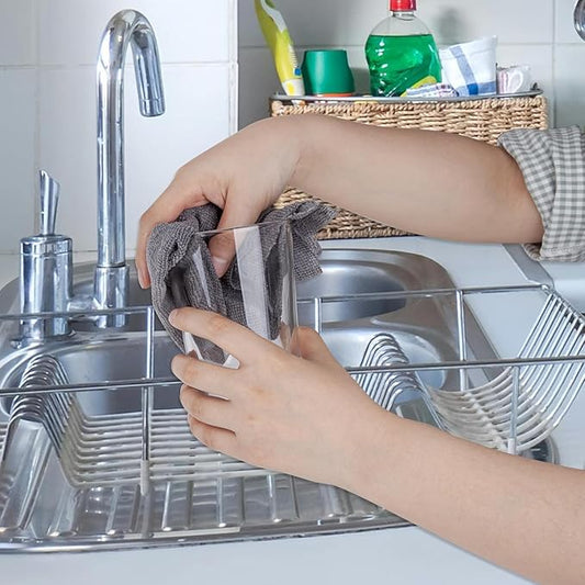 Reusable Microfiber Cleaning Cloth Roll (50 PCS)