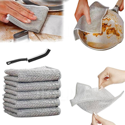 Multipurpose Dishwashing Rags - Pack Of 6