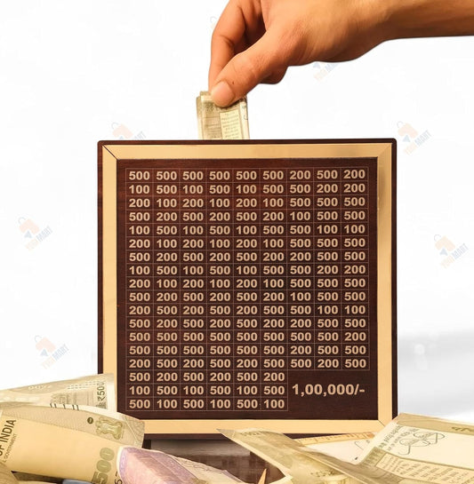Wooden Money Saving Box